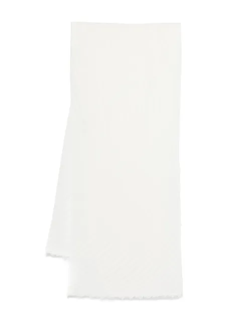 Issey Miyake pleated stole White IM56AD101