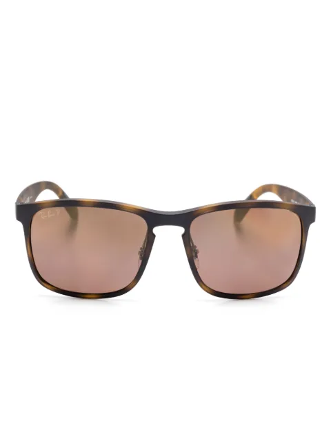 Ray-Ban square-frame sunglasses Brown RB4264