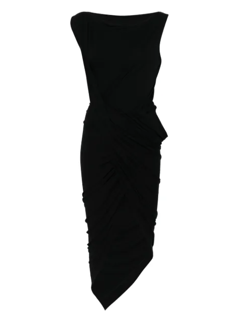 Vivienne Westwood Pre-Owned 2000's asymmetric mini dress Black WE720AO