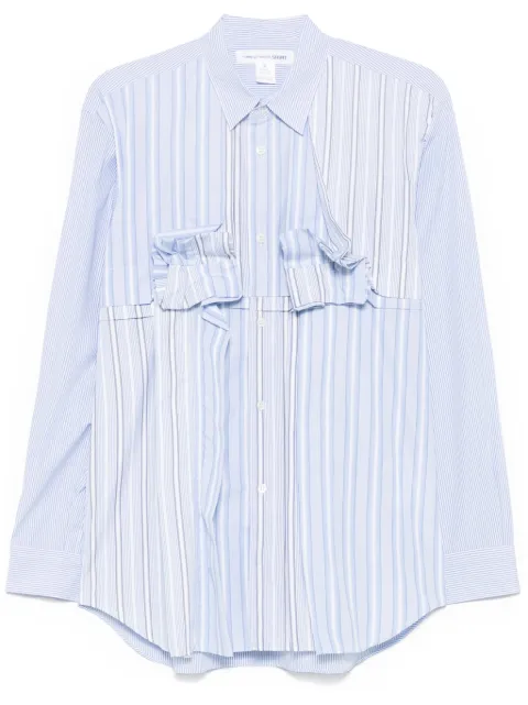 Comme Des Garçons Shirt striped shirt Blue FOB041