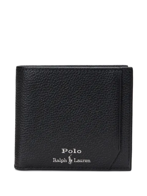 Polo Ralph Lauren logo stamp wallet Black 405963225001