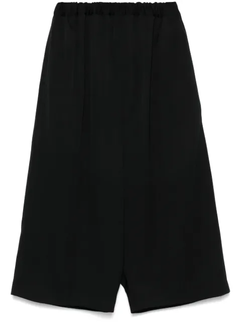 Comme Des Garçons Comme Des Garçons drop-crotch trousers Black ROP020