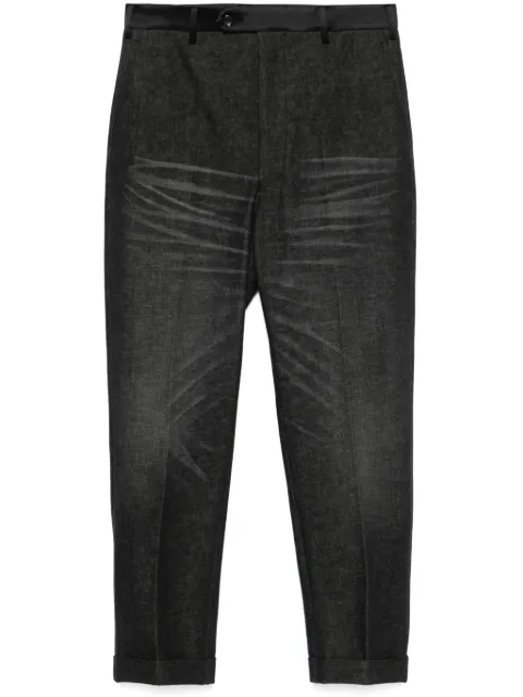 Junya Watanabe MAN tapered jeans Black WOP009