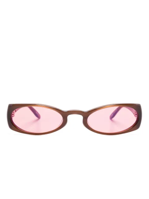 Henrik Vibskov Megan sunglasses Brown SS25STUDA915