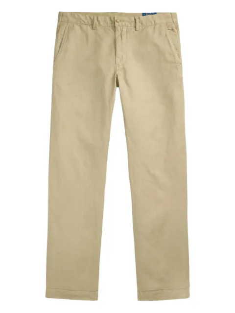 Polo Ralph Lauren linen-blend chinos Neutrals 710901796016