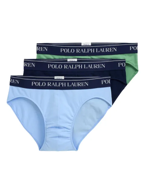 Polo Ralph Lauren logo-waistband briefs Blue 714840543019