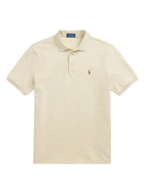 Polo Ralph Lauren Polo Pony-embroidered polo shirt Neutrals 710704319080