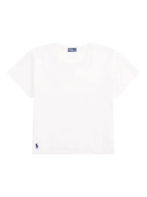 Polo Ralph Lauren cropped T-shirt White 211967102001
