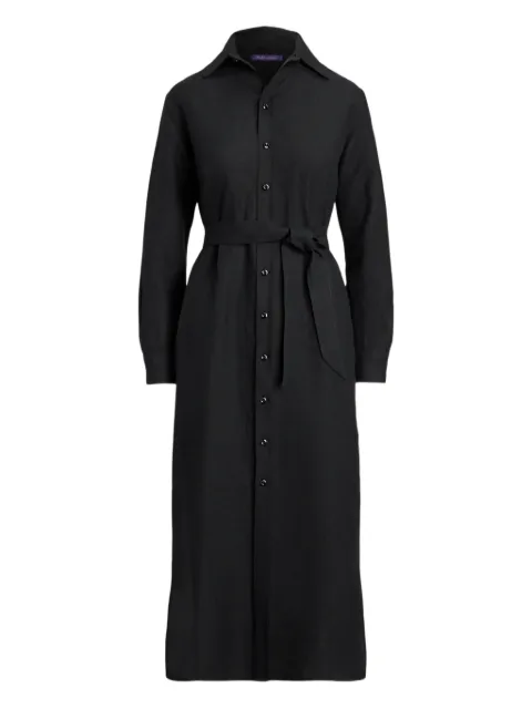 Ralph Lauren Collection button-up shirt dress Black 290955061002