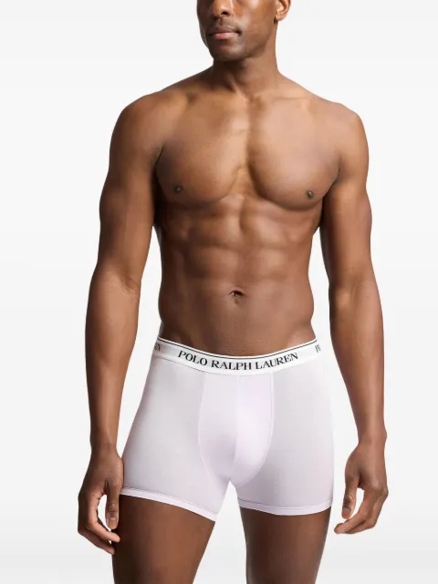 Polo Ralph Lauren logo-waistband boxers White 714830299155
