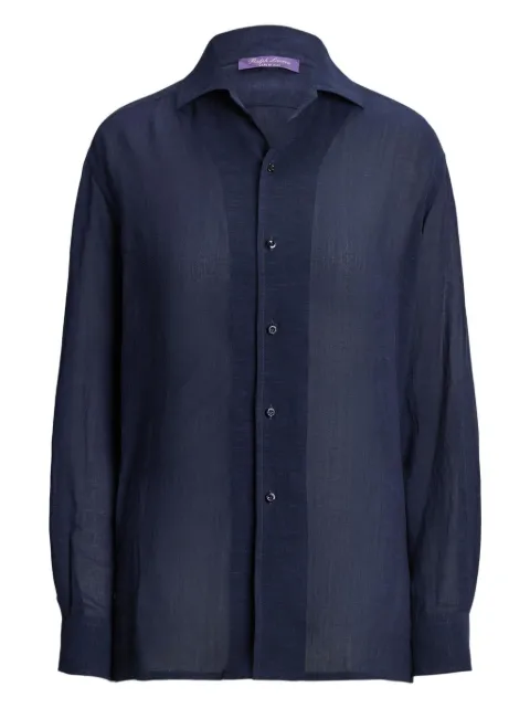Ralph Lauren Collection two-tone shirt Blue 290934312004