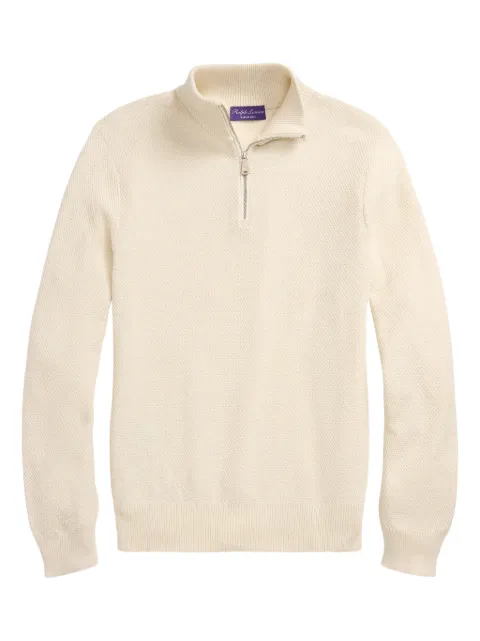 Ralph Lauren Purple Label silk-blend jumper Neutrals 790923049006