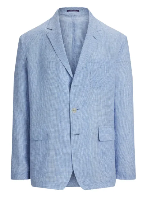 Ralph Lauren Purple Label single-breasted blazer Blue 798964704001