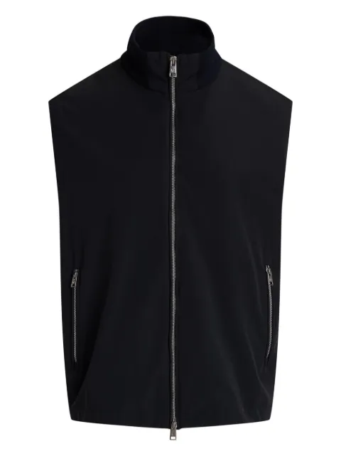 Ralph Lauren Purple Label zip-up gilet Blue 790963837002