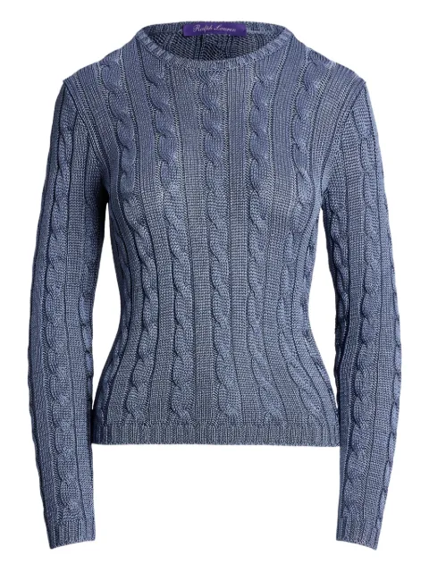 Ralph Lauren Collection cable-knit sweater Blue 290900054032