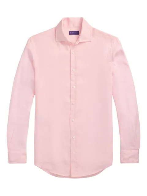 Ralph Lauren Purple Label linen shirt Pink 790964218