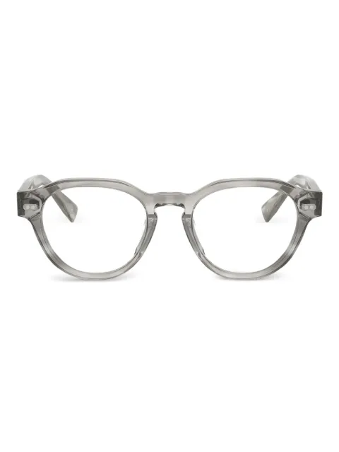 Brunello Cucinelli round acetate frames Grey BC30071013