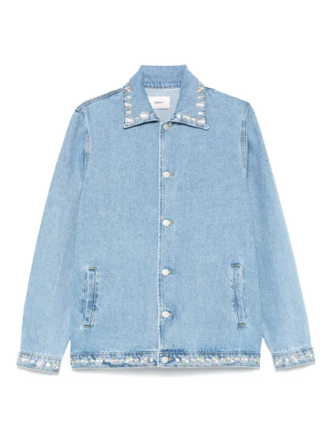 Coperni studded denim jacket Blue COPBL27STF2008