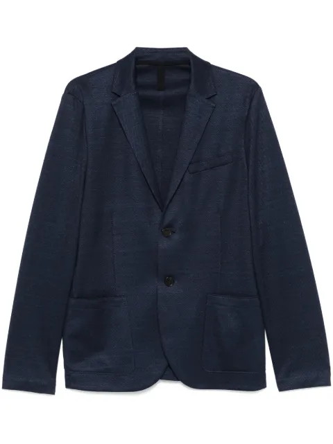 Harris Wharf London single-breasted blazer Blue C8P22PPL