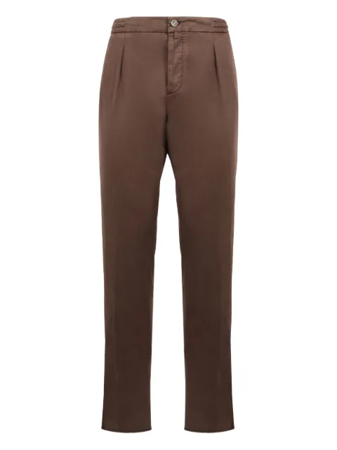 Kiton straight-leg trousers Brown UP1LACK0108F14004