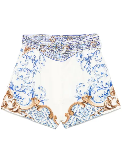 Camilla printed shorts White 00033722