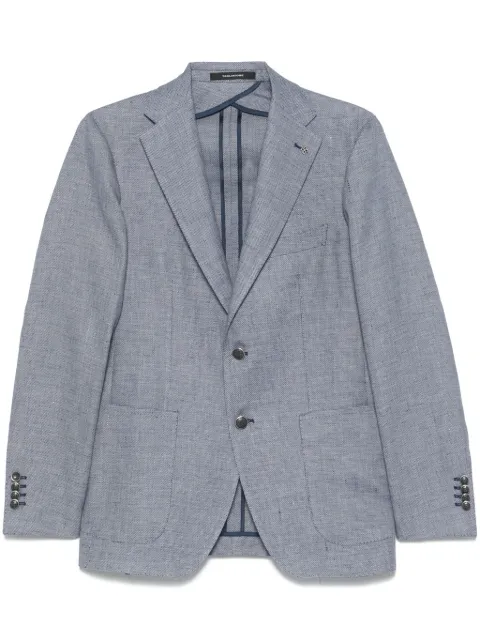 Tagliatore textured blazer Blue 1SMC22KPE340305U