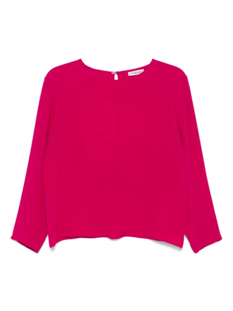 Saint Laurent Pre-Owned 1970s silk blouse Pink SL520AI