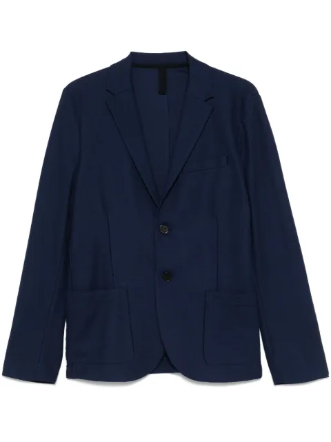 Harris Wharf London honeycomb blazer Blue C8P22PPR