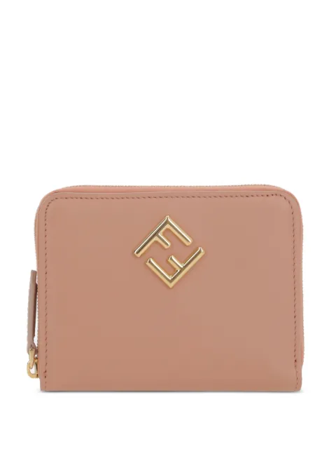 FENDI medium FF Diamonds wallet Pink 8M0508ALV4