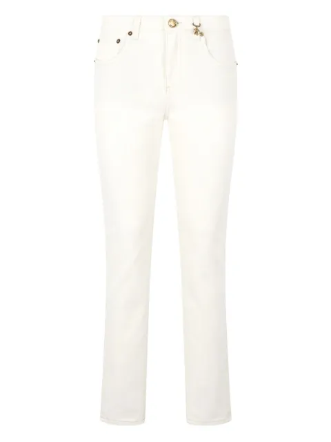 Roberto Cavalli python-print jeans Neutrals UKJ232KGN53