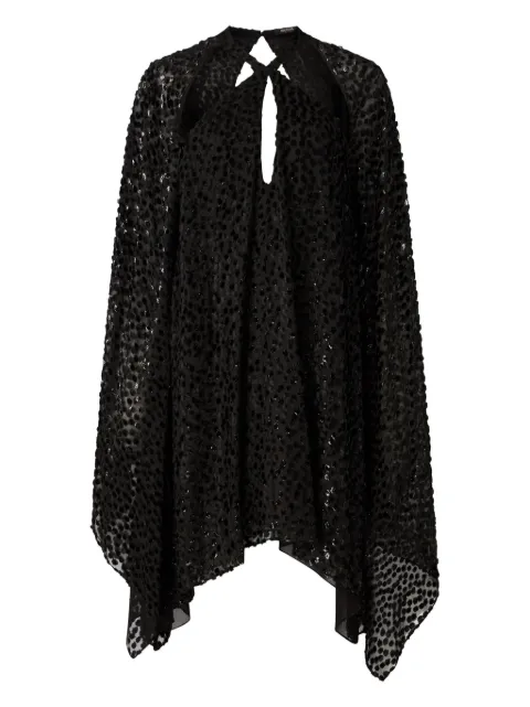 Roberto Cavalli polka-dot mini dress Black UKT126FC004