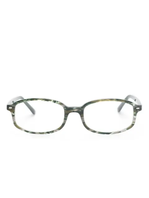 Ray-Ban square-frame glasses Green RB5432