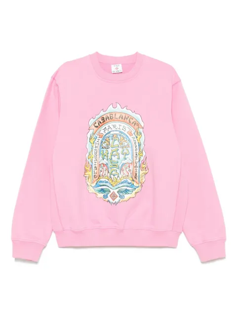 Casablanca Casa Way Skate sweatshirt Pink MS25JTP293