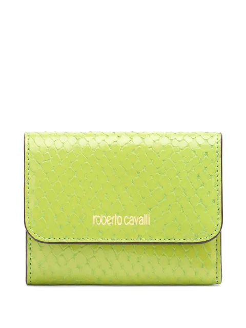 Roberto Cavalli leather wallet Green TKA002PZV98
