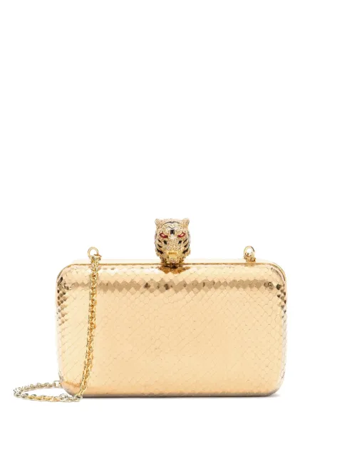 Roberto Cavalli Roar clutch bag Gold UKB014PZ579