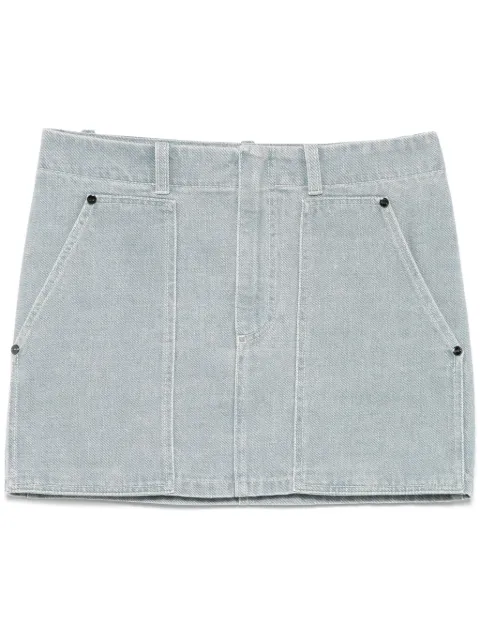 FENDI Roma mini skirt Blue FLQ594ASMB