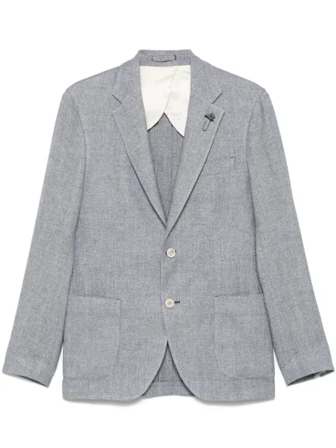 Lardini single-breasted blazer Blue ES528AEESIF64519