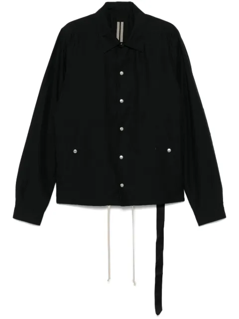 Rick Owens DRKSHDW ripstop overshirt Black DU01E3782NR