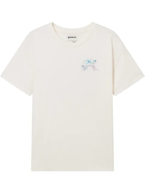 Musium Div. cotton T-shirt Neutrals MMUTEW00839X