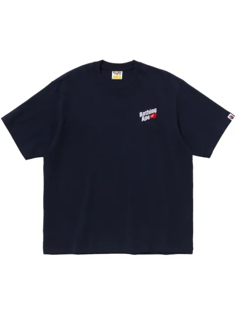 A BATHING APE® cotton t-shirt Black 001TEL301302M