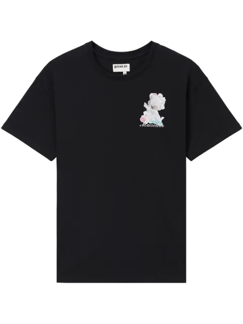 Musium Div. logo-print T-shirt Black MMUTEW00878X