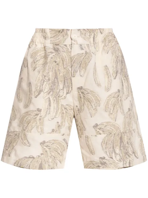 Jacquemus graphic-print shorts Neutrals 251PA1401748
