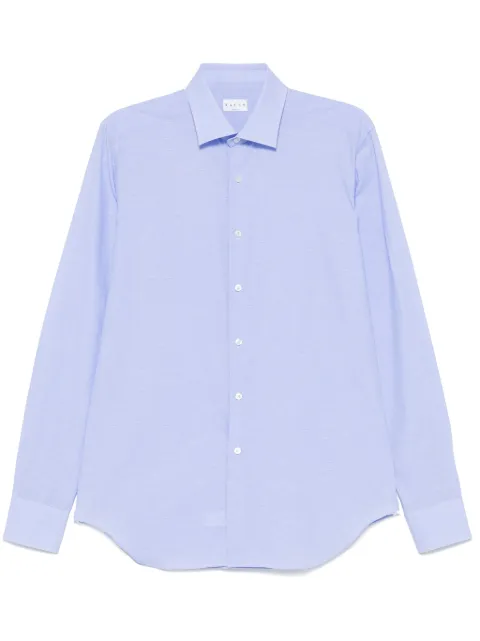 Xacus classic-collar shirt Blue 531ML81124