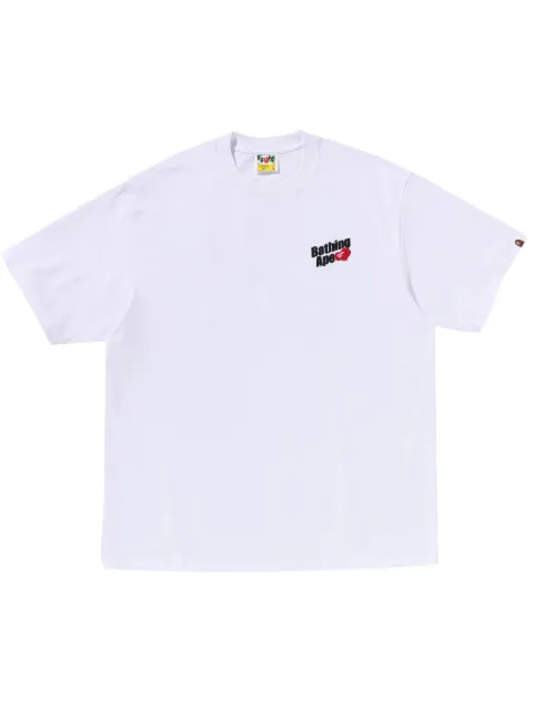 A BATHING APE® cotton t-shirt White 001TEL301302M