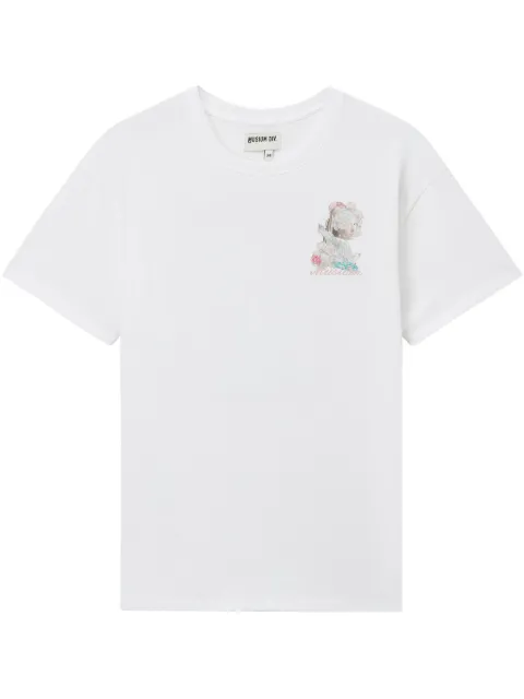 Musium Div. logo-print T-shirt White MMUTEW00878X