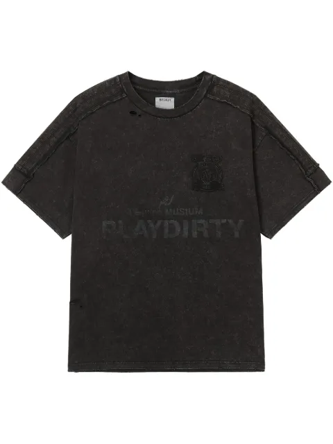 Musium Div. cotton t-shirt Black MMUTEM00782X