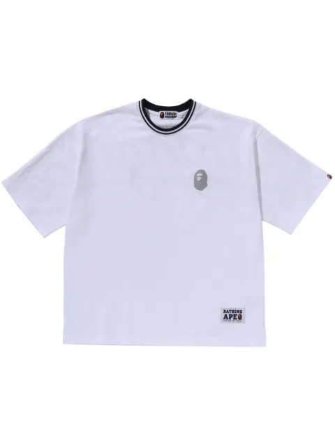 A BATHING APE® logo-print T-shirt White 001CSL301008M