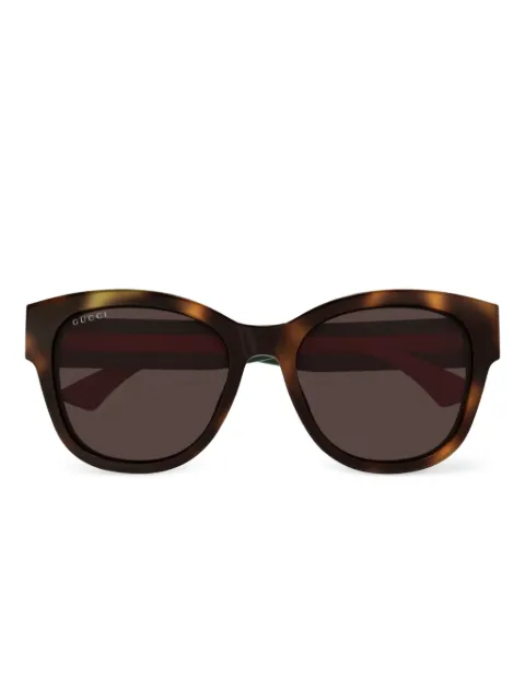 Gucci Eyewear cat-eye sunglasses Brown GG1866SK
