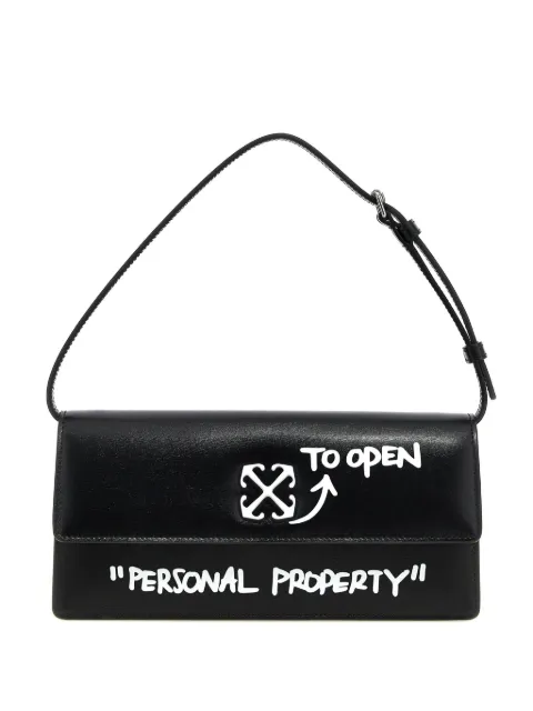 Off-White Jitney 1.0 shoulder bag Black OWNN172C99LEA0021001