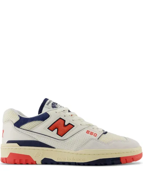 New Balance 550 "Sea Salt Pack/Blast Red" sneakers White BB550CPB